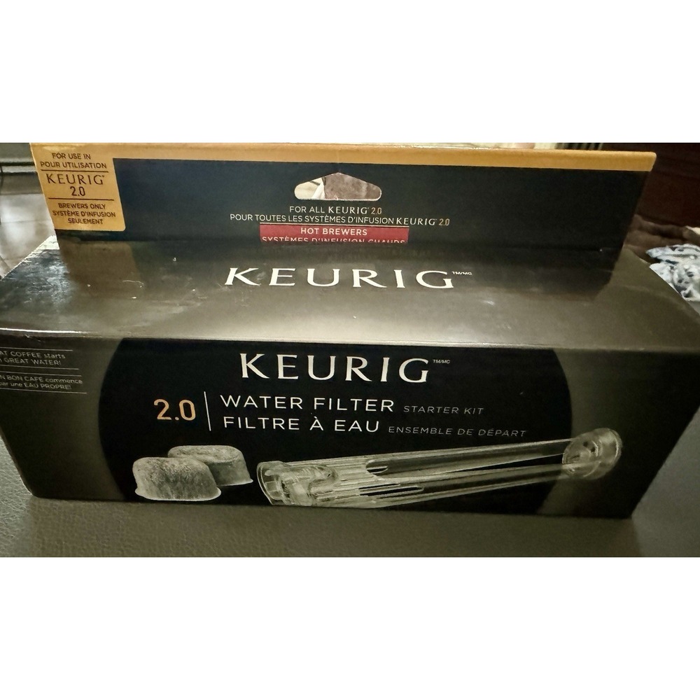 KEURIG 2.0 WATER FILTER STARTER KIT Hot Brewers New In‎ Box NIB
